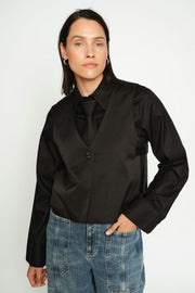 Yrsa Irin Vest | Black | Waistcoats fra Mos Mosh