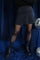 Henne Short Skirt | Black Diamond | Nederdel fra Liberté