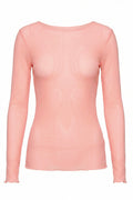 Bobbie Basic Mesh | Rose | Mesh bluse fra Avery