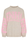 Aria Knit | Beige/Pink | Strik fra Marta du Chateau – nedsat