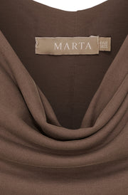 Veronika Top | Brown | Top fra Marta du Chateau