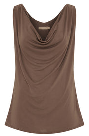 Veronika Top | Brown | Top fra Marta du Chateau