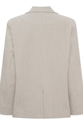Marissa Blazer | Beige Stripe