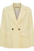 Marissa Blazer | Yellow Stripe