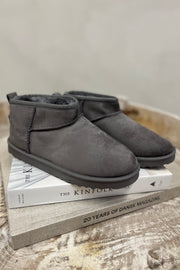 Ellie Short Boot | Grey | Bamsestøvler fra Avery