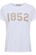 Alvera Tee T-shirt | White/beige