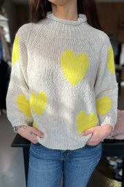 Priscilla 23885 | Calce/Lemon | Strik fra Marta du Chateau