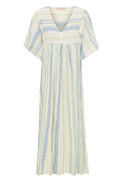 8715A | Blau/Gelb12 | Kleid von Marta du Chateau