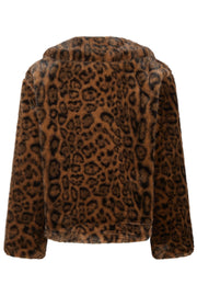 Melodie Leo Faux Fur Jacket | Jakke fra Neo Noir