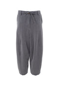 Verona Barrel Baggy Pant | Grey | Bukser fra Black Colour
