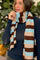 Auri Striped Scarf | Blue