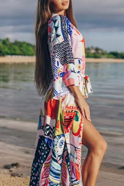 Palmea | Multi | Kimono fra Statebird