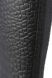 Le Croco Waterproof WL763 |  Black | Rubber Boots fra Woden