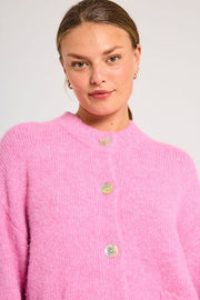 Louisa Cardigan 205416 | Fuchsia Pink | Cardigan fra Freequent