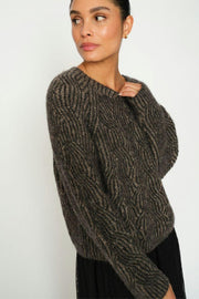 Unnur Sequin Knit | Phantom | Strik fra Mos Mosh