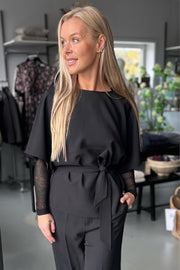 Rikala Miley Blouse | Black | Bluse fra Mos Mosh