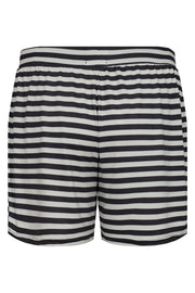 Alma Shorts | Black Creme Stripe | Shorts  fra Liberté