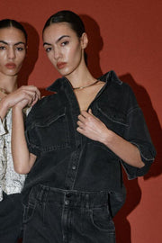 HNice Drapy Shirt  | Black | Skjorte fra HEYANNO