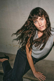 Naomi Salute Jeans Regular | Black | Jeans fra Mos Mosh