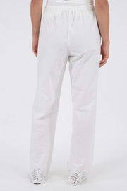 William Embroidery Pants | White | Bukser fra Neo Noir