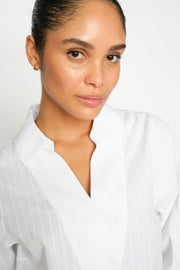 Avent Yen Blouse | White | Bluse fra Mos Mosh