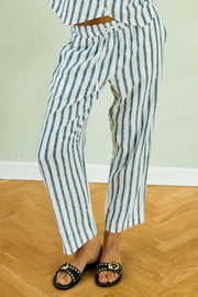 Lavisco Pants 205915 | Brilliant White W Deep Ultrama | Bukser fra Freequent