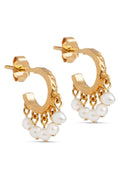 Astrid | Pearl | Earrings fra Enamel