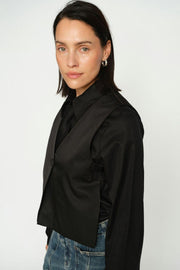 Yrsa Irin Vest | Black | Waistcoats fra Mos Mosh