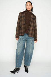 Rosy Galleon Jeans Ankle | Vintage Blue | Jeans fra Mos Mosh