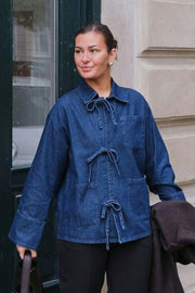 Starlie Denim Shirt | Dark Blue | Skjorte fra Neo Noir