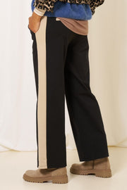 Lupita Pant | Black/Beige | Bukser fra Marta du Chateau