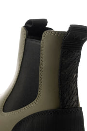 Magda Track Waterproof WL904 | Dark Olive | Rubber Boots fra Woden