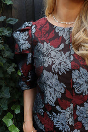 Winnie Blouse | Bordeaux Silver | Bluse fra Liberté