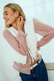 Helly Blouse 206314 | Moonbeam W. Baked Apple | Bluse fra Freequent