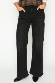 Dara Hera Jeans Regular | Black | Jeans fra Mos Mosh