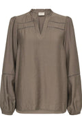 Antina Blouse 207773 | Morel | Bluse fra Freequent