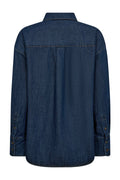 Lisea Shirt 205483 | Medium Blue Denim | Skjorte fra Freequent – nedsat