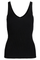 Badu Rib Knit Singlet | Black | Top fra Co'couture