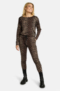 Alma Ls Top (Fleece) | Leo Brown | Top fra Liberté