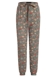 Alma Pants | Smiley Peace Brown | Bukser fra Liberté