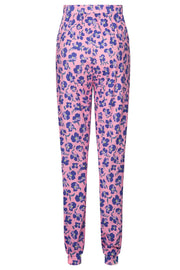 Alma Pants | Pink Puple Flower | Bukser fra Liberté