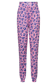 Alma Pants | Pink Purple Flower | Bukser fra Liberté