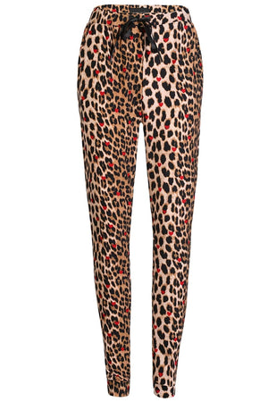 Alma Pants | Lux Leo Red Heart | Hose von Liberté