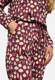 Alma Pants | Ballerina Bordeaux | Bukser fra Liberté