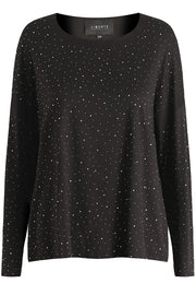 Alma Ls Top | Black Simili | Bluse fra Liberté