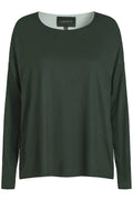 Alma Ls Top | Dusty Army | Bluse von Liberté