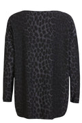 Alma Ls Top | Dunkelgrauer Löwe | Bluse von Liberté