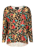 Alma Ls Top | Leo Floral | Bluse fra Liberté