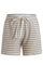 Alma Shorts | Sand Ivory Stripe | Alma fra Liberté