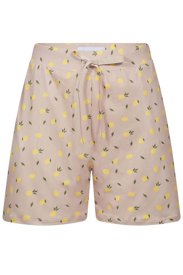 Alma Shorts | Beige Lemon | Shorts fra Liberté